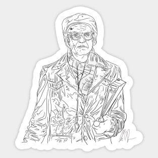 Tom Noonan: Snow Angels Outline Sticker